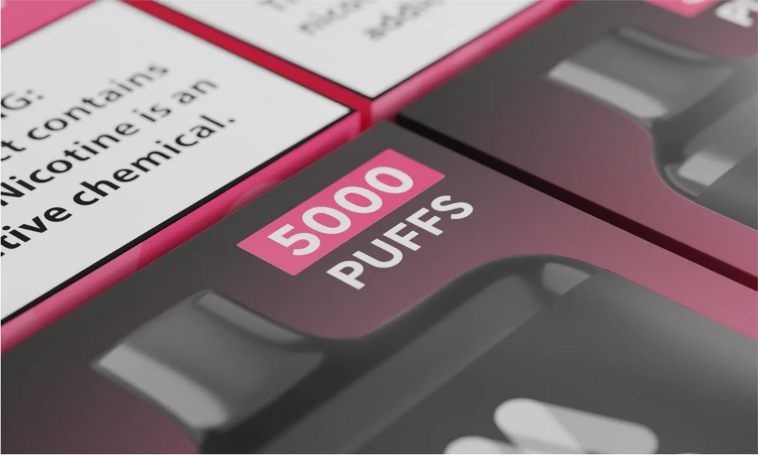 MPO Vapes - MPO Max - Fuji Apple Ice Packaging Close Up Shot