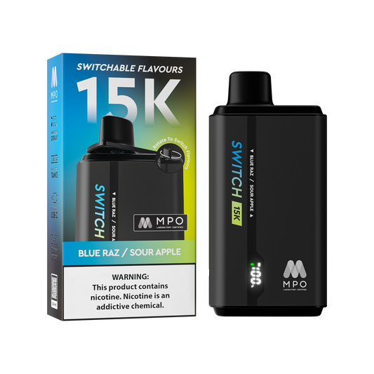 Switch 15K - Blue Raz / Sour Apple